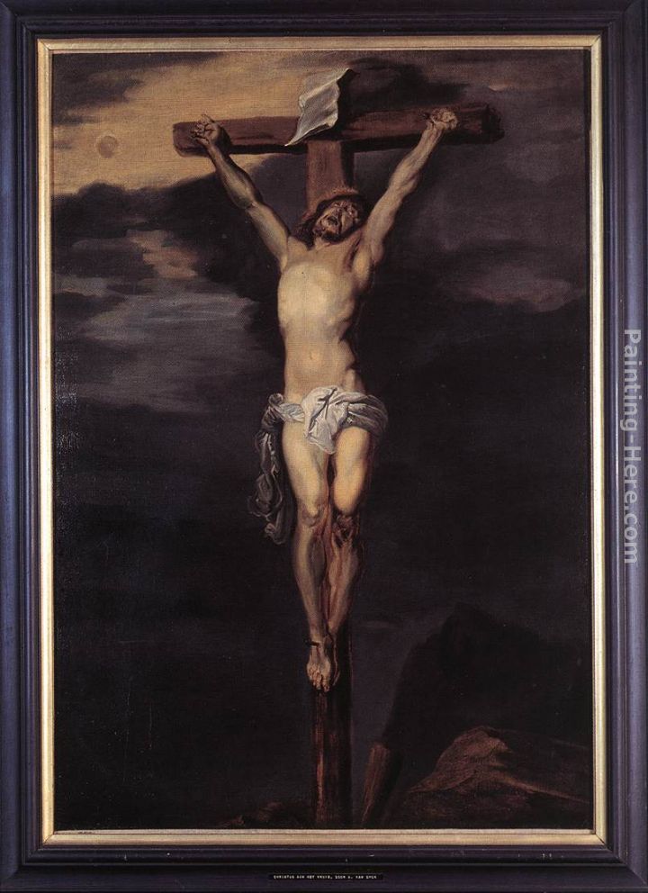 Christ on the Cross painting - Sir Antony van Dyck Christ on the Cross art painting